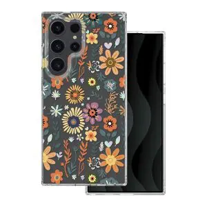 TechWave Deco case for Samsung Galaxy S24 Ultra flowers