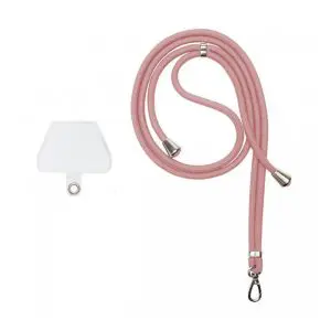 TechWave universal neck strap for mobile phones/tablets pink
