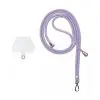 TechWave universal neck strap for mobile phones/tablets violet
