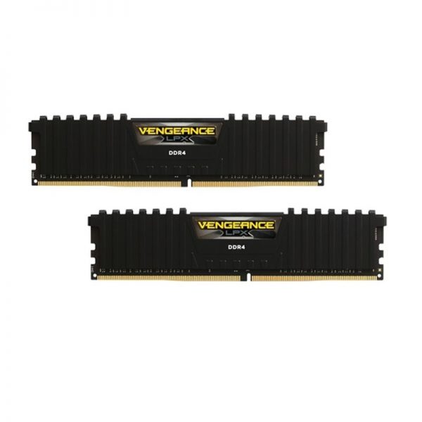 CORSAIR RAM DIMM XMS4 KIT 2x8GB CMK16GX4M2A2400C14, DDR4, 2400MHz, LATENCY 14-16-16-31, 1.2V, VENGEANCE LPX, XMP 2.0, BLACK, LTW. corsair vengeance lpx cmk16gx4m2a2400c14 16gb kit ddr4 2400 cl14 black 1