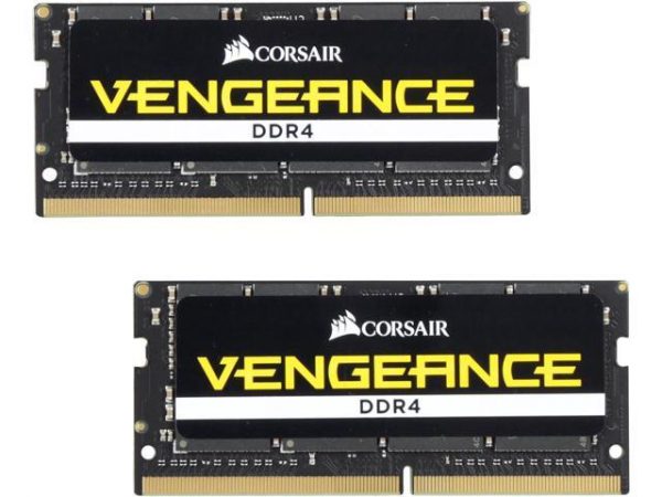 CORSAIR RAM SODIMM XMS4 KIT 2x16GB CMSX32GX4M2A2400C16, DDR4, 2400MHz, VENGEANCE CMSX32GX4M2A2400C16 1