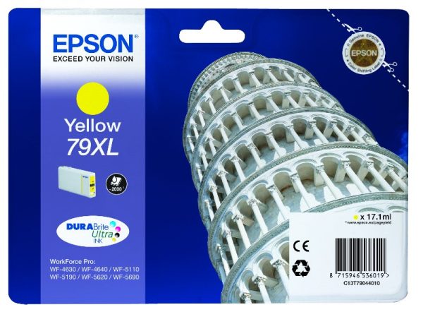 EPSON Cartridge Yellow 79XL C13T79044010 185 25 ET79044010 1