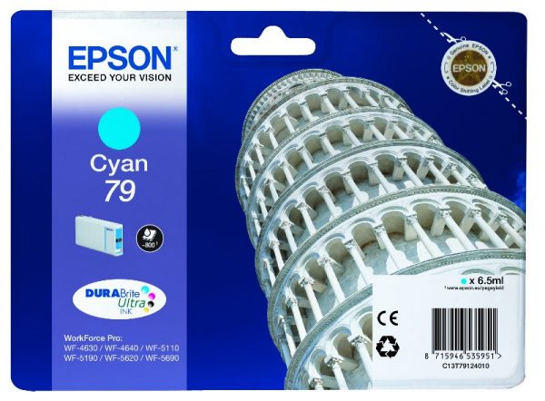 EPSON Cartridge Cyan 79 C13T79124010 185 25 ET79124010 1
