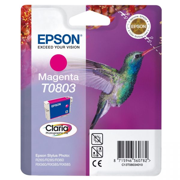 EPSON Cartridge Magenta C13T08034011 C13T08034011 1