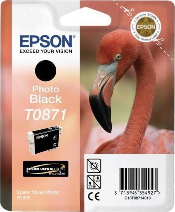 EPSON Cartridge Photo Black C13T08714010 C13T087140 1
