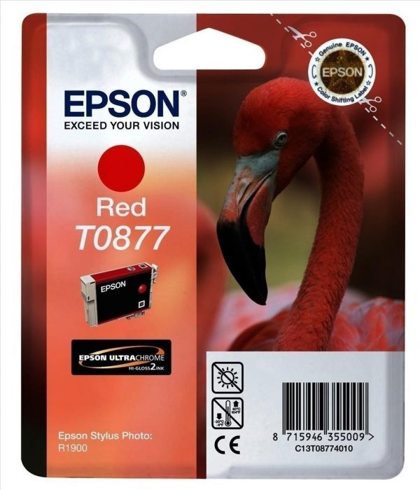 EPSON Cartridge Red C13T08774020 C13T08774020 1