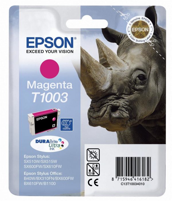 EPSON Cartridge Magenta C13T10034010 C13T10034010 1