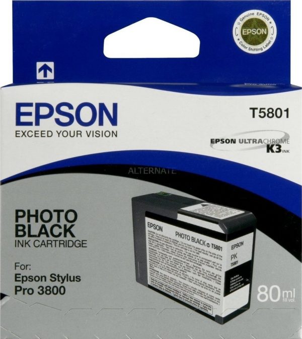 EPSON Cartridge Photo Black C13T580100 C13T580100 1