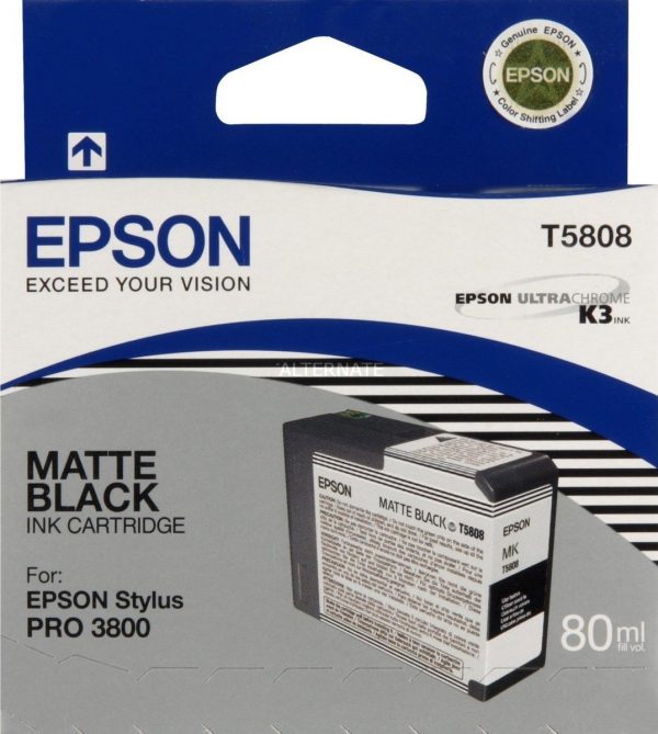EPSON Cartridge Matte Black C13T580800 C13T580800 1