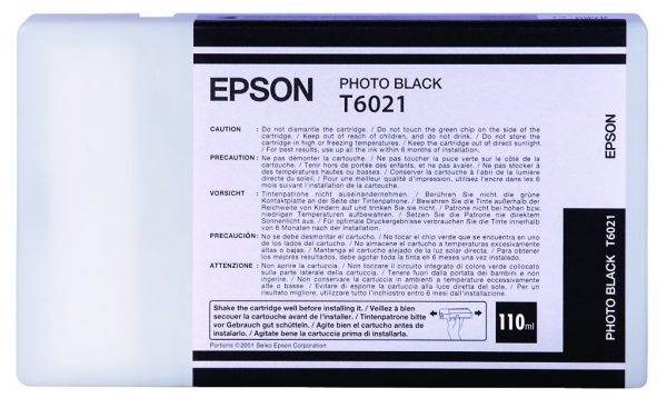 EPSON Cartridge Photo Black C13T602100 C13T602100 1