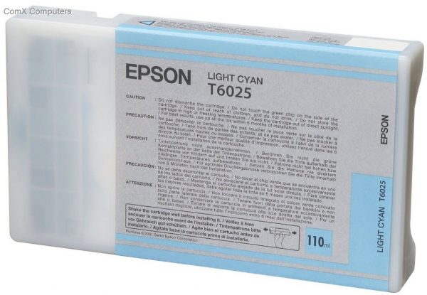 EPSON Cartridge Light Cyan C13T602500 C13T602500 1
