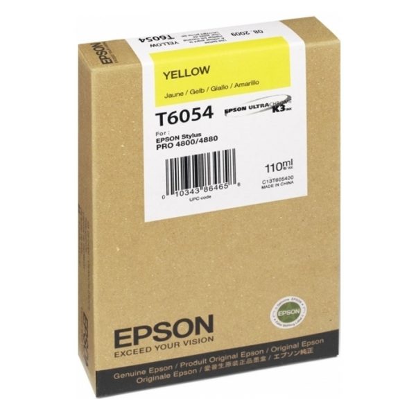 EPSON Cartridge Yellow C13T605400 C13T605400 1
