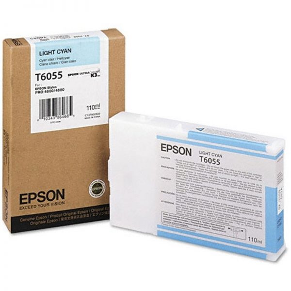 EPSON Cartridge Light Cyan C13T605500 C13T605500 1