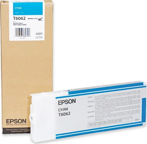 EPSON Cartridge Cyan C13T606200 C13T606200 1