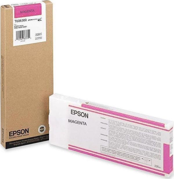 EPSON Cartridge Vivid Magenta C13T606300 C13T606300 1