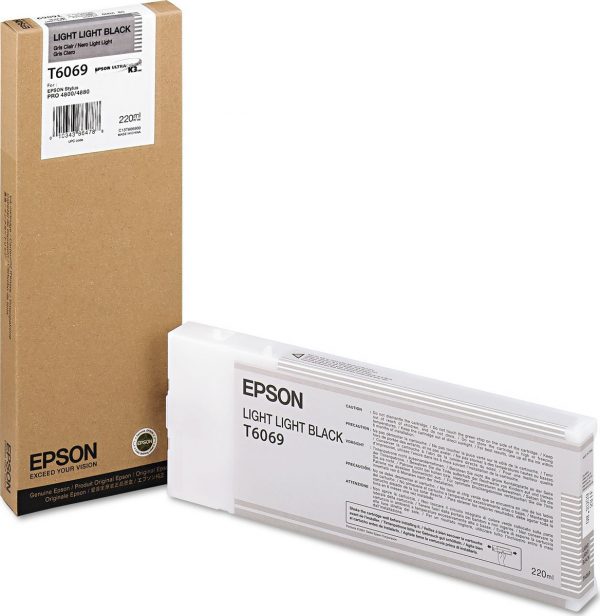 EPSON Cartridge Light Light Black C13T606900 C13T606900 1