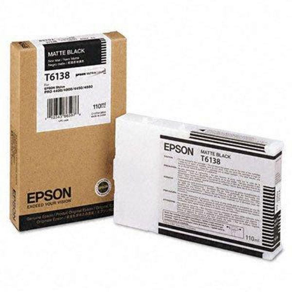 EPSON Cartridge Matte Black C13T613800 C13T613800 1
