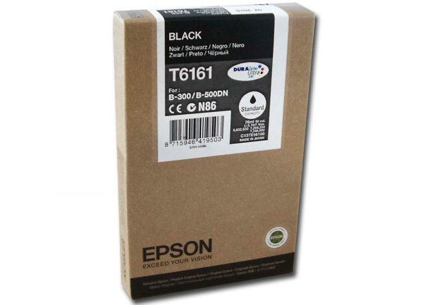 EPSON Cartridge Black C13T616100 C13T616100 1