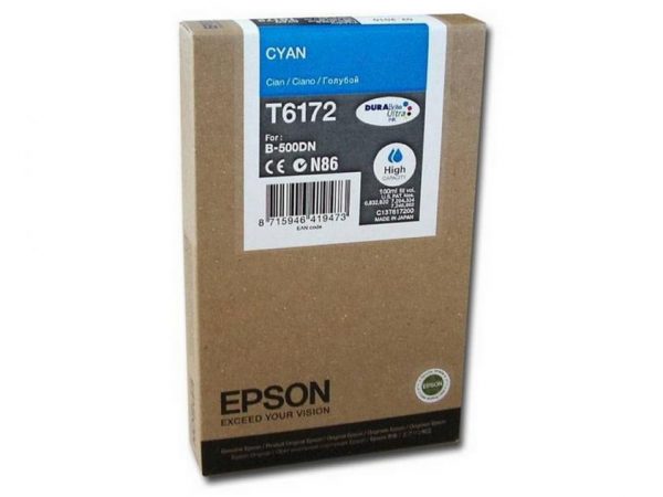 EPSON Cartridge High Cyan C13T617200 C13T617200 1