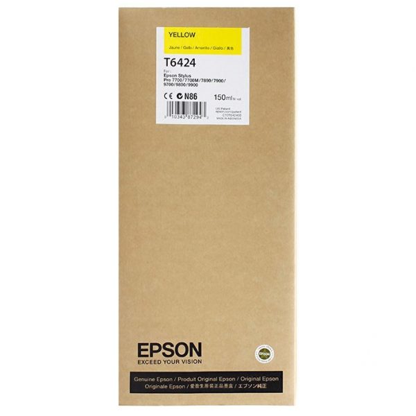 EPSON Cartridge Yellow C13T642400 C13T642400 1