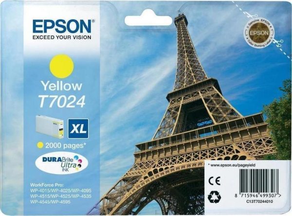 Epson Cartridge Yellow XL C13T70244010 C13T70244010 1