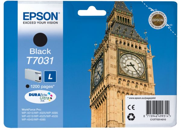 Epson Cartridge Black C13T70314010 C13T70314010 1