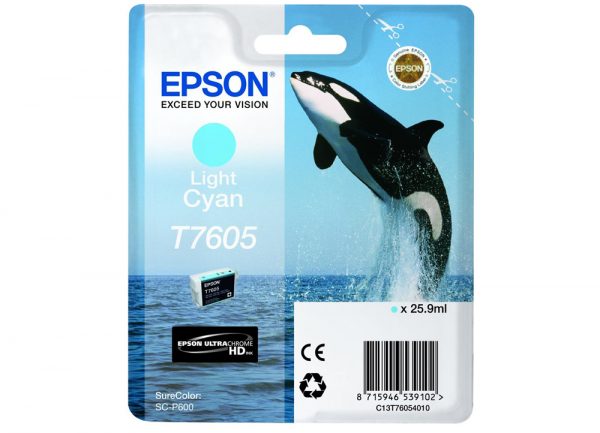 EPSON Cartridge Light Cyan C13T76054010 C13T76054010 1