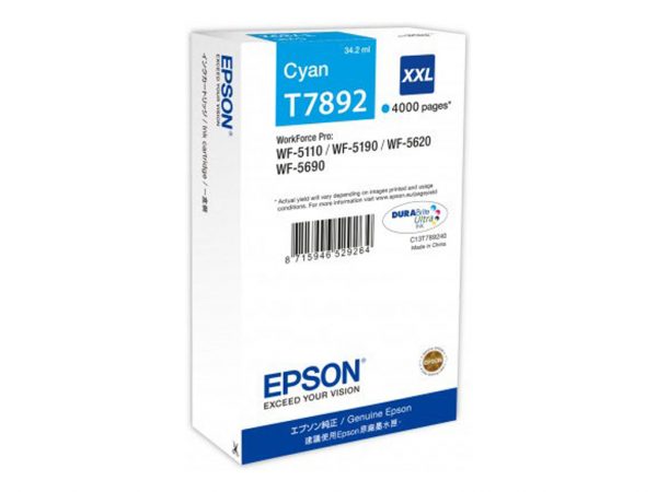 Epson Cartridge Cyan XXL C13T789240 C13T789240 1