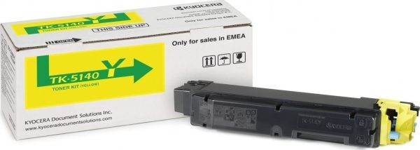 KYOCERA Toner Yellow TK-5140Y KYOCERA Toner Yellow TK 5140Y 1