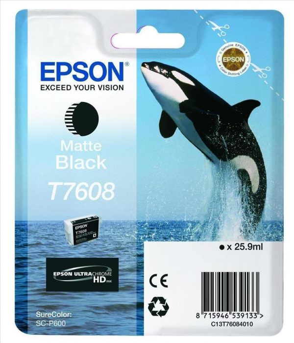 EPSON Cartridge Matte Black C13T76084010 Κccccl 1