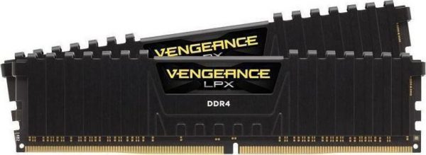 CORSAIR RAM DIMM XMS4 KIT 2x8GB CMK16GX4M2B3000C15, DDR4, 3000MHz, LATENCY 15-17-17-35, 1.35V, VENGEANCE LPX, XMP 2.0, BLACK, LTW. 1