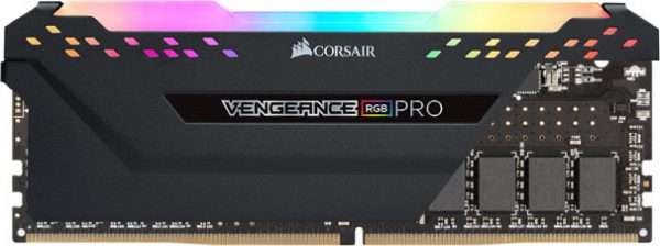 CORSAIR RAM DIMM XMS4 KIT 2x8GB CMW16GX4M2C3000C15, DDR4, 3000MHz, LATENCY 15-17-17-35, 1.35V, VENGEANCE RGB PRO, XMP 2.0, RGB LED, BLACK, LTW. 1