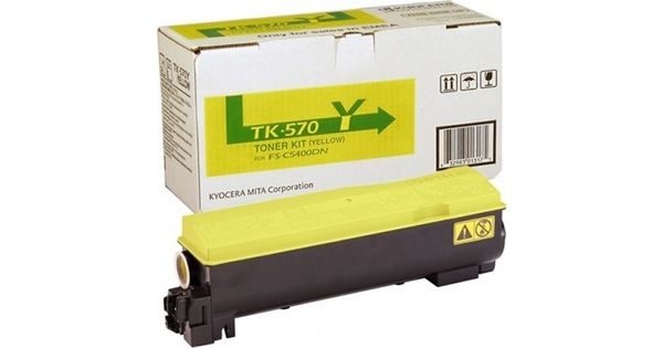 KYOCERA Toner Yellow TK-570Y 276 25 KCTK570Y 1