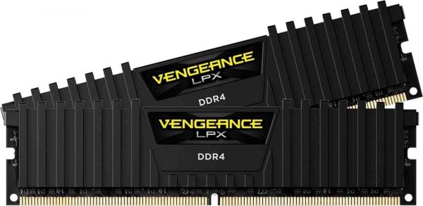 CORSAIR RAM DIMM XMS4 KIT 2x8GB CMK16GX4M2Z3600C18, DDR4, 3600MHz, LATENCY 18-22-22-42, 1.35V, VENGEANCE LPX, XMP 2.0, BLACK, LTW. 1