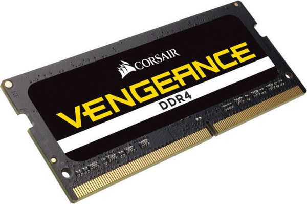 CORSAIR RAM SODIMM 8GB CMSX8GX4M1A2666C18, DDR4, 2666MHz, LATENCY 18-19-19-39, 1.20V, VENGEANCE, BLACK, LTW. CMSX8GX4M1A2666C18 1
