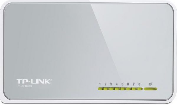 TP-LINK Switch TL-SF1008D v11, 8 port, 10/100 Mbps 256 50 TLSF1008 1 1