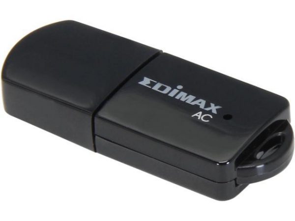 EDIMAX WLAN USB ADAPTER EW-7811UTC, AC600 DUAL BAND WIRELESS 802.11AC USB ADAPTER, TINY SIZE, 2YW Edimax EW 7811UTC 1
