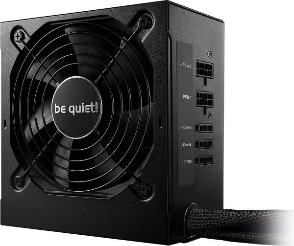 BEQUIET PSU SYSTEM POWER 9 CM 700W BN303, BRONZE CERTIFIED, SEMI-MODULAR AND FLAT CABLES, 12CM QUIET & COOL FAN, 3YW. BEQUIET PSU SYSTEM POWER 9 CM 700W BN303 1