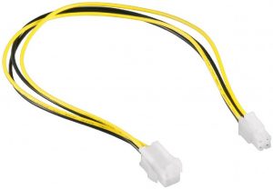 CABLEXPERT ATX 4-PIN INTERNAL POWER SUPPLY EXTENSION CABLE 0.3M