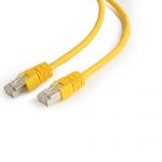 CABLEXPERT FTP CAT6 PATCH CORD YELLOW 1M