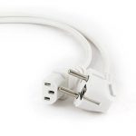 CABLEXPERT POWER CORD C13 VDE APPROVED WHITE 1