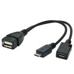 CABLEXPERT USB ADAPTER CABLE OTG AF + MICRO BF TO MICRO BM CABLE 0