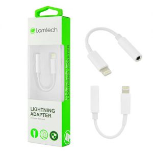 LAMTECH IPHONE 7/8/X ADAPTER CABLE AUDIO JACK 3