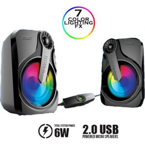 SONIC GEAR USB 2.0 SPEAKER SYSTEM WITH HUGE BASS REFURBISHED