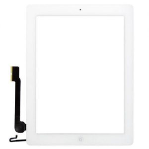 Touch Screen Apple iPad 3/ iPad 4 Full Set με Home Button Λευκό  (Μηχανισμός Αφής)