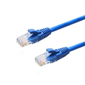 Καλώδιο Δικτύου UTP Cable CAT5e 1m Μπλε (Ασυσκεύαστο)
