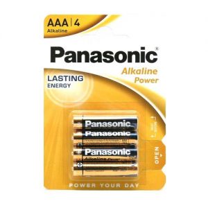 Μπαταρία Alkaline Power Panasonic AAA LR03 (4 τεμ.)