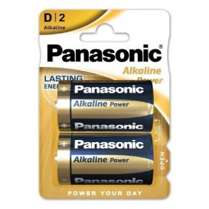 Μπαταρία Alkaline Power Panasonic D LR20 (2 τεμ.)