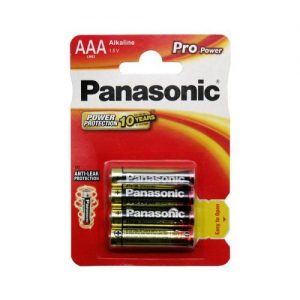 Μπαταρία Alkaline Pro Power Panasonic AAA LR03 (4 τεμ.)