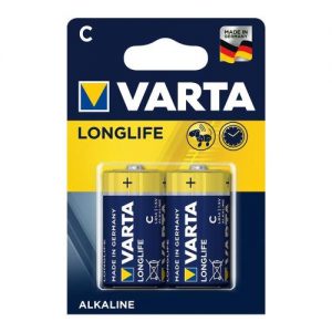 Μπαταρία Alkaline Varta Longlife C LR14 (2 τεμ.)